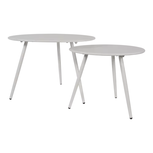 In And OutdoorMatch Side Table - White - Ø60x41 cm - Steel (105666)
