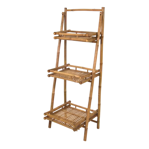 In And OutdoorMatch Etagère - Bamboo - 56x50x145 cm (105706)
