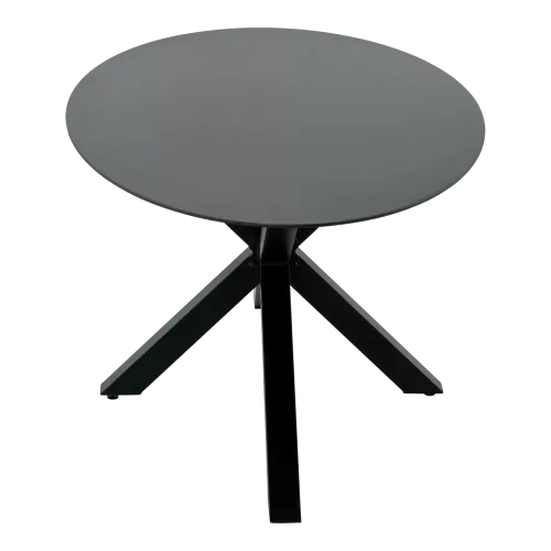 In And OutdoorMatch Garden Table - Oval - 180x100 cm - Aluminum & Glass (105749)