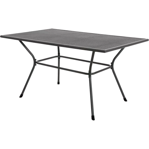 In And OutdoorMatch Table - 145x90x74.5 cm - Steel - Mesh Top (105800)