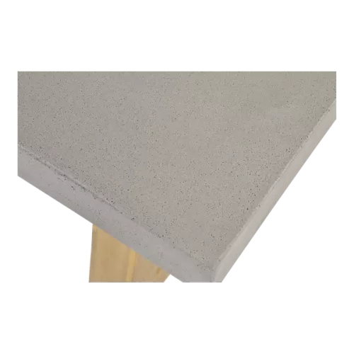 In And OutdoorMatch Garden Table - 250x100x77 cm - Acacia Wood - Polystone Table Top (105859)