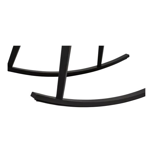 In And OutdoorMatch Rocking Chair - 71x95x81 cm - Aluminum - Olefin Cushion (105892)