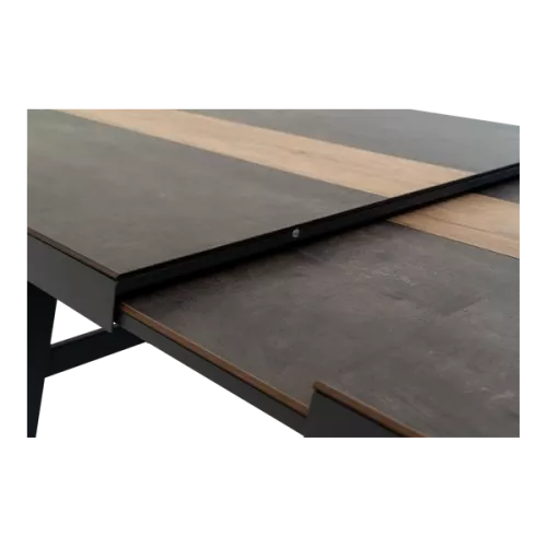 In And OutdoorMatch Pull-out table - 243/303x102 cm - Aluminum - 6 mm HPL (105921)
