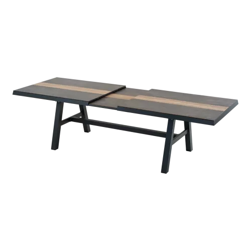 In And OutdoorMatch Pull-out table - 243/303x102 cm - Aluminum - 6 mm HPL (105921)