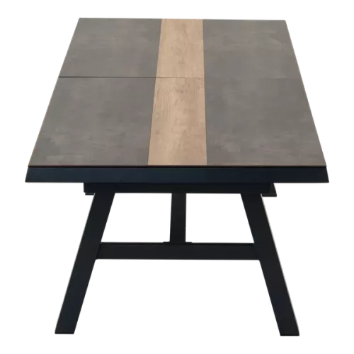 In And OutdoorMatch Pull-out table - 243/303x102 cm - Aluminum - 6 mm HPL (105921)