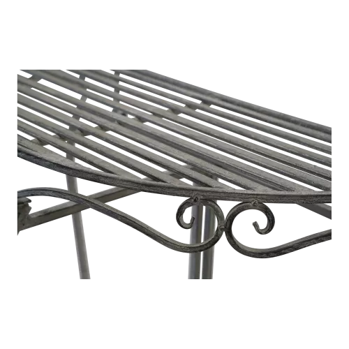In And OutdoorMatch Sidetable - 75x37x74 cm - Steel - Grey Wash (105999)