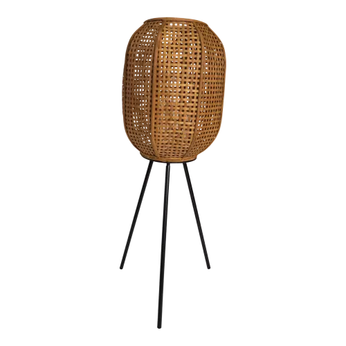 In And OutdoorMatch Lantern - On foot -  Natural - Ø32x88cm - Steel (106020)