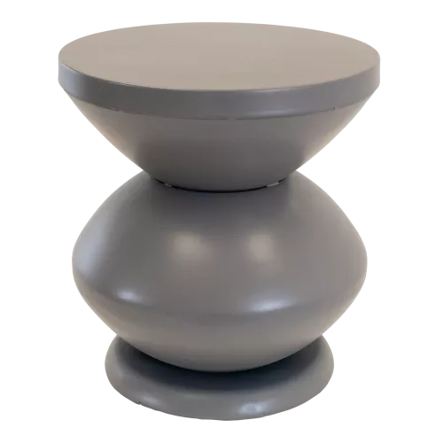 In And OutdoorMatch Side Table - Ø35x37 cm - Steel Grey - Steel (106073)