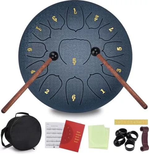 Tongue Drum - Handpan - Tongue Drum 13 Notes - Musical Instruments - Tongue Drum - Handpan drum