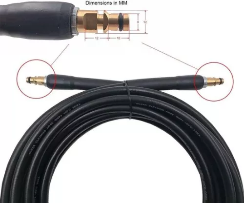 merkloos Replacement high pressure cleaner hose click system for Karcher K2-K7 quick coupling (6152320558540)