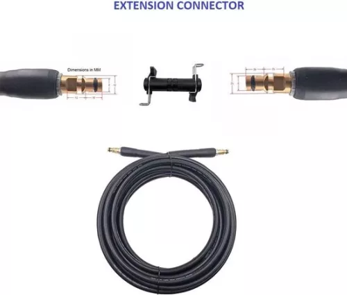 merkloos Replacement high pressure cleaner hose click system for Karcher K2-K7 quick coupling (6152320558540)
