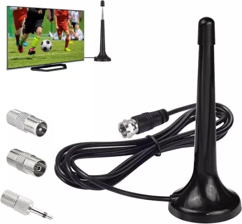 DAB/FM Tuner Antenna - Indoor Telescopic Antenna with Magnetic Base