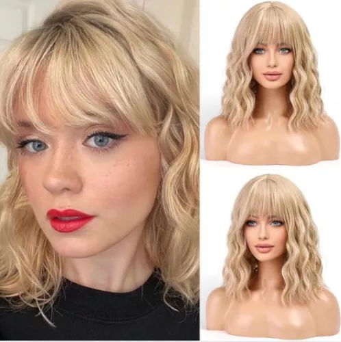 unbranded Wigs Women - Wigs Women Real Hair - Washable (6152507675633)