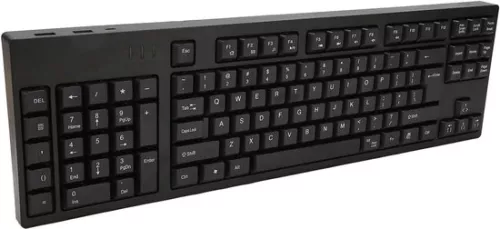 merkloos Ergonomic Left Handed Keyboard 109 Keys USB - Ergonomic Layout - Plug and Play - For Businesses and Designers . (8785309441397)