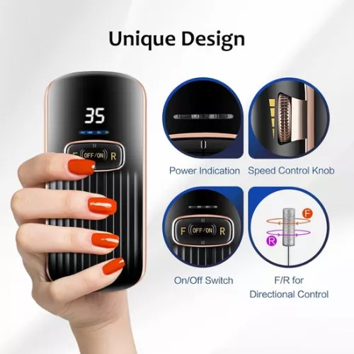 merkloos Pedicure Set Electric - Pedicure Set Professional - Pedicure Set - Pedicure Device (6152539270271)