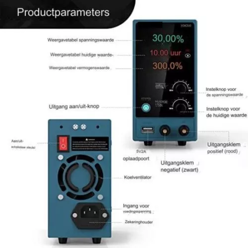 merkloos Lab power supply - Adjustable power supply - Laboratory power supply - Adjustable lab power supply (6097426830827)