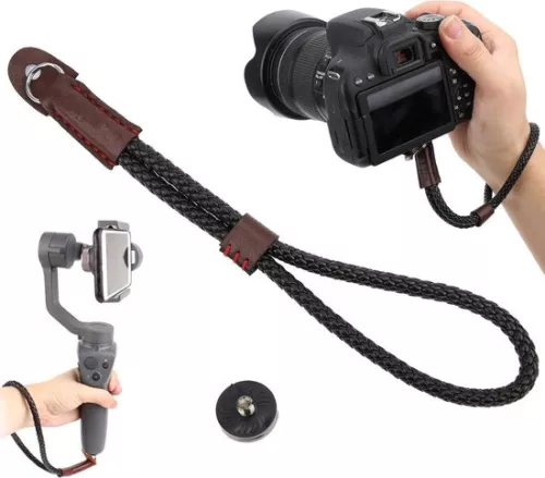 merkloos Wrist Strap for ONE X2 Camera - PU Leather Wristband for Safety - Camera Lanyard Accessories (6152321567510)