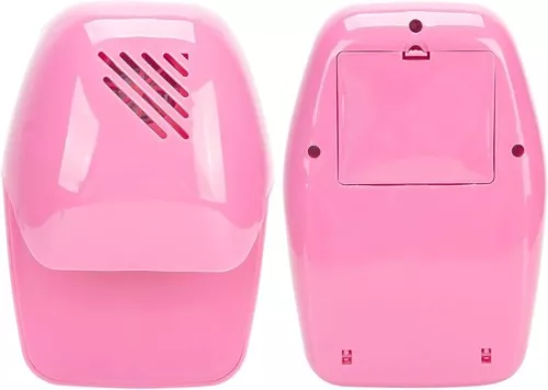 merkloos Professional Nail Fan Dryer - Portable Battery Operated Nail Polish Gel Dryer - Manicure Tool for Home Salon - Pink (8785305088275)
