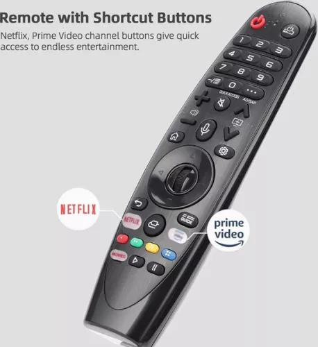 merkloos Magic Remote Control for LG Smart TV - Replacement with Voice Function - Universal - Suitable for many LG Smart TV models . (8785309239703)
