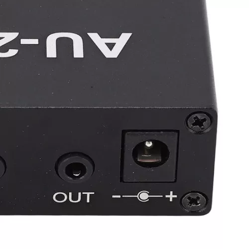 merkloos 2-in-2 out Mini Audio Mixer Line Mixer - Soundboard Music Console Power Stereo with Power Adapter . (8785309138099)