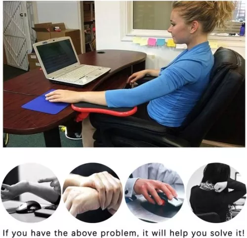 unbranded Ergonomic Desk Armrest with Adjustable Wrist Rest and Shoulder Muscle Relaxation (6152521290232)