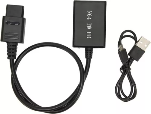 merkloos N64 HDMI Converter Adapter Cable for SNES - HD Link Cable for N64 - Convert Video Signal to HDMI - Supports PAL NTSC . (6152349389323)
