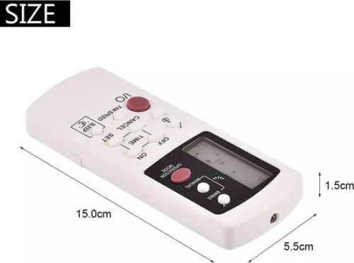 merkloos Replacement Remote Control for Galanz Air Conditioning GZ-1002B-E3 - Replacement for Galanz GZ-1002A-E3 GZ-1002B-E1 - Needed . (8785304991712)
