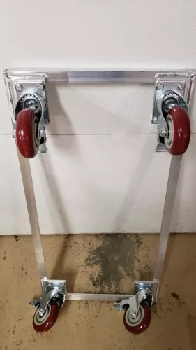 merkloos Heavy Duty Castors - Heavy Duty Swivel Casters / Trolley Wheels for Furniture,4pcs (8785292191767)