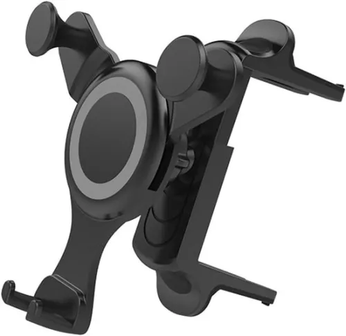 merkloos Round ventilation phone holder for Mercedes-Benz A/B/C/E/S-Class, Mini Cooper, Audi-TT - Suitable for all circular ventilation slots (6152115118126)