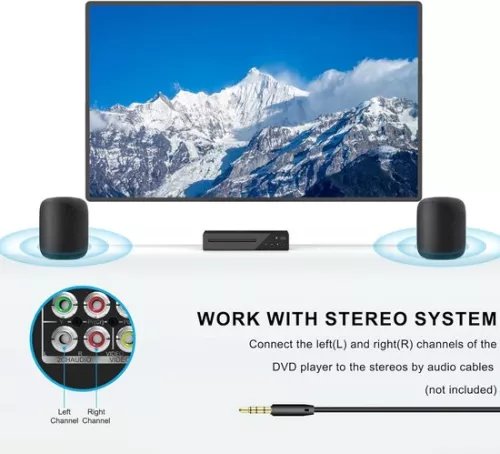 Brandless DVD Player with HDMI - Blu-ray Players - External DVD Player - Black (6152121839886)