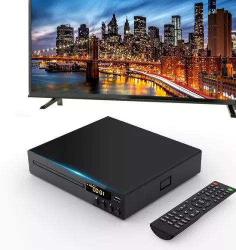 Brandless DVD Player with HDMI - Blu-ray Players - External DVD Player - Black (6152121839886)