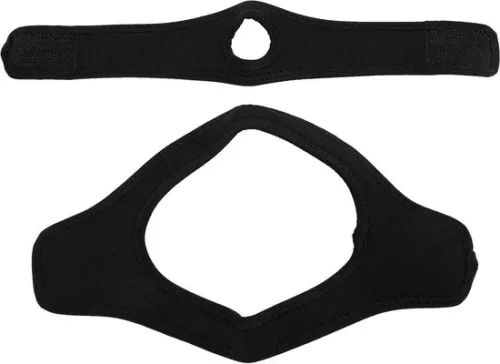 merkloos Anti-Snoring Chin Strap for CPAP Users - Mouth Breathing Sleep Aid for Men and Women - Snore Stopper Jaw Support - Anti-Snoring Device Black Anti-Snoring Mouthpiece (6150828683627)