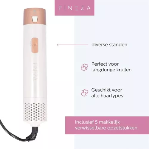 merkloos ShopGlobe Hair Dryer Brush - Curling Brush - Airstyler - Multistyler - Hot Air Brush (9501478914666)