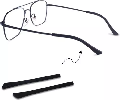 merkloos 20 pairs of silicone coated eyeglass end caps - non-slip temple repairs - soft non-slip coating - non-slip temples - temples (6152350584588)