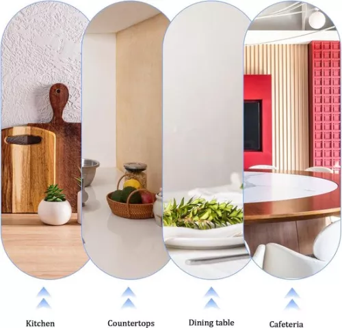 merkloos Silicone coasters for hot dishes - non-slip - heat-resistant - kitchen - table - hot pots - pans - 3 pieces (8785302705427)