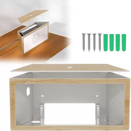 merkloos All in One Starlink Gen 3 Router Holders - Mounting Kit for Mesh Router and V3 Power Supply with Ethernet Adapter - Wall Mount for High Performance Standard Dishy . (8785311003798)