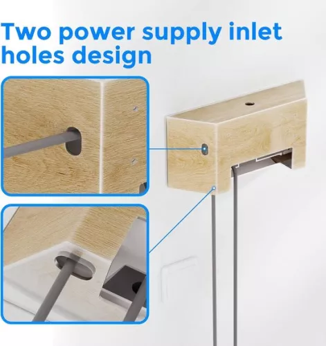 merkloos All in One Starlink Gen 3 Router Holders - Mounting Kit for Mesh Router and V3 Power Supply with Ethernet Adapter - Wall Mount for High Performance Standard Dishy . (8785311003798)