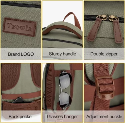 merkloos Laptop Backpack, School Backpack for Men Women, Anti-Theft Travel Backpack, Durable Computer School Bag Fits 15.6/17.3 Inch Laptop with USB (4800437739018)