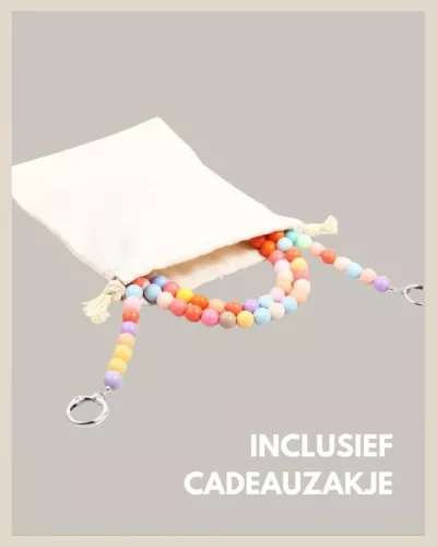 unbranded Phone chain with beads - Universal neckband - 1 piece (9505523336663)