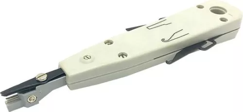 merkloos PREMIUM LAN Network Tester Set - Including Case - RJ45 / RJ12 / RJ11 / CAT5 / CAT5e / Cat6 / UTP / LAN - Cable Tester with Crimping Pliers & LSA Pliers (8720514720066)