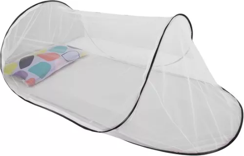 merkloos Mosquito Net Bed - Foldable Mosquito Net - L200x H56x W80cm - Pop-Up Mosquito Net Bed - Mosquito Net Tent - Mosquito Net - Cupola - Mosquito Net - Bed Tent Pop-Up - Anti-Mosquito, No Installation Required - Suitable for Camping, Backyard, Folding Travel T (8410900083584)