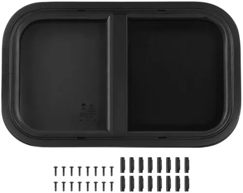 Buylin Buylin Camper window - Caravan window - Sliding window Camper - Push & Pull window - 535 x 335 mm - Horizontal or Vertical - UV-resistant & Heat-resistant (8721284121107)