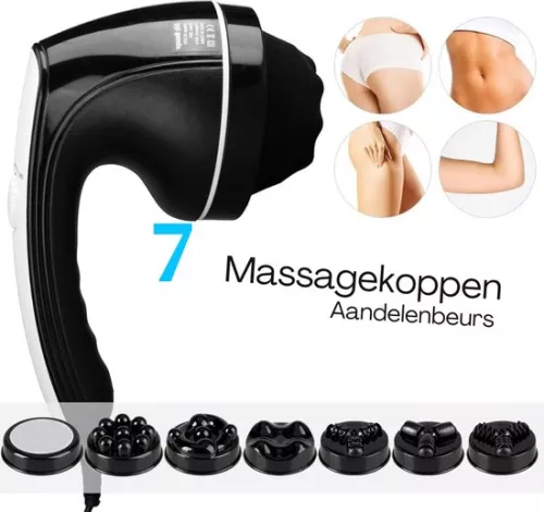 merkloos Hand Massager - Hand Massager - Hand Warmers - Against Joint Pain - Massager - Massage Device - Acupressure + Point Massage - Infinitely Variable Intensity Adjustment - Black (6150801315347)