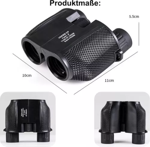 merkloos 25x Binoculars Adults HD Compact Lightweight Professional Birdwatching Theater Concerts Hunting Hiking Sports Games (8785301604608)