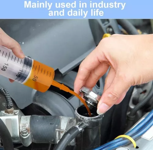 merkloos Liquid Collection Container Plastic Syringes 250 ml Syringe Without Needle Liquid Measuring Syringe With Transparent Catheter Scientific Laboratory Experiment - Refilling Measuring Liquids (No Needle) Liquid Collection Container (9504244831310)