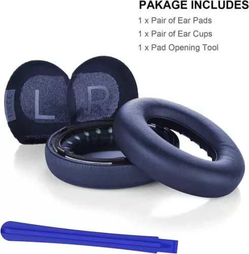 merkloos Replacement Ear Cushions for Bose 700 Noise Cancelling Headphones Softer PU Leather Dark Blue (8785307207155)