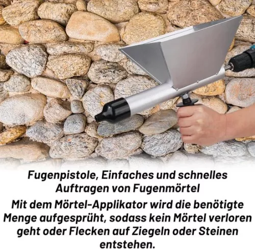 merkloos Mortar gun with four removable nozzles - joints in walls and floors (8785305857338)