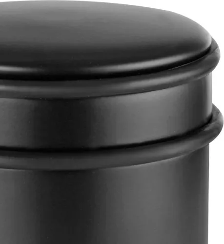 merkloos Door stopper matt black 12 kg solid premium with rubber ring - elegant heavy door stopper in a modern design (8785302124907)