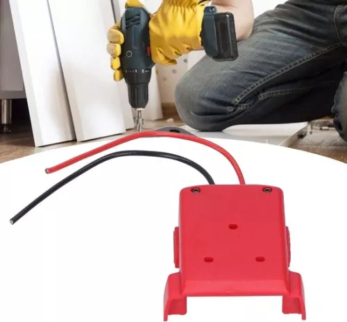 merkloos Adapter Power Mount Connector with Mounting Hole for Milwaukee Power Mount Converter - Industrial Supplies 18V M18 XC18 (8785309121671)