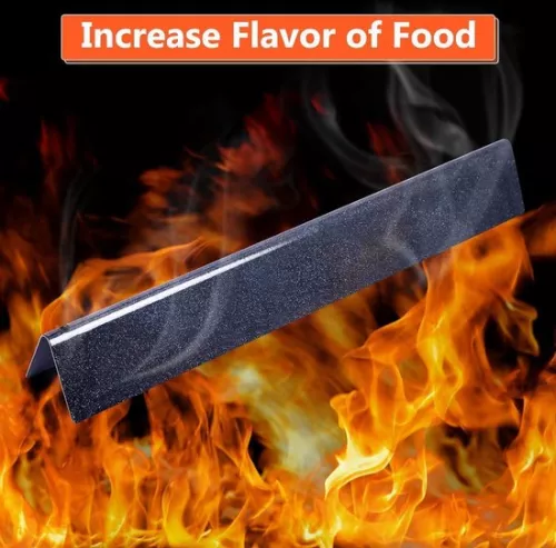merkloos Flavorizer Bars 445cm 7621 for Weber Genesis 300 E310 S310 E320 S320 E330 EP310 Gas Grill - Porcelain Steel Flame Spreader (8785299735520)